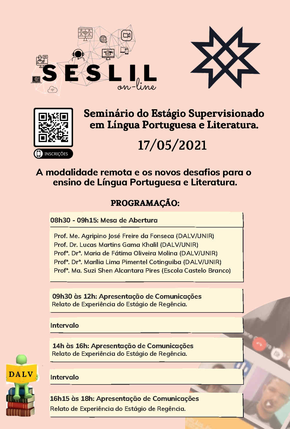 Seminário do Estágio Supervisionado em Língua Portuguesa e Literatura